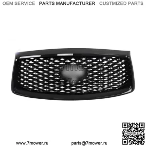 Глянцевая черная передняя верхняя решетка радиатора для Infiniti QX80 623106GW0A 2018-2021 гг.