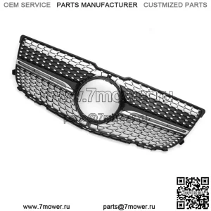 Алмазная черная передняя решетка для Mercedes Benz GLK X204 GLK250 GLK350 13-15