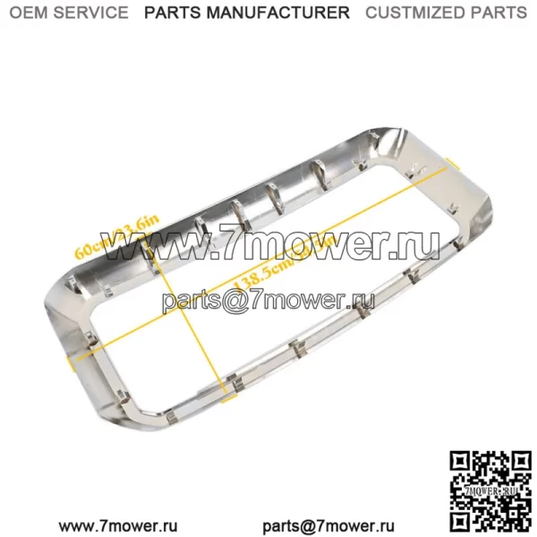Решетка радиатора для Ford F-250 Super Duty F-350 Super Duty 2011-2016 годов, хромированный пластик - Image 2