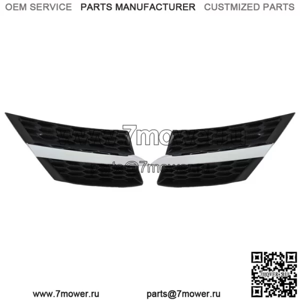 Для Toyota RAV4 2013-2015 531060R010 черная передняя левая и правая решетка в сборе - Image 2