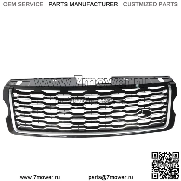 Для Land Rover Range Rover Vogue L405 2013-2017 гг. Верхняя решетка переднего бампера, хромированная - Image 2
