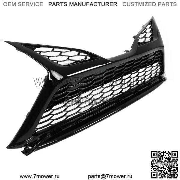 Подходит для Toyota Camry SE 21-22, передняя нижняя решетка без отверстия для датчика, глянцевый черный - Image 3