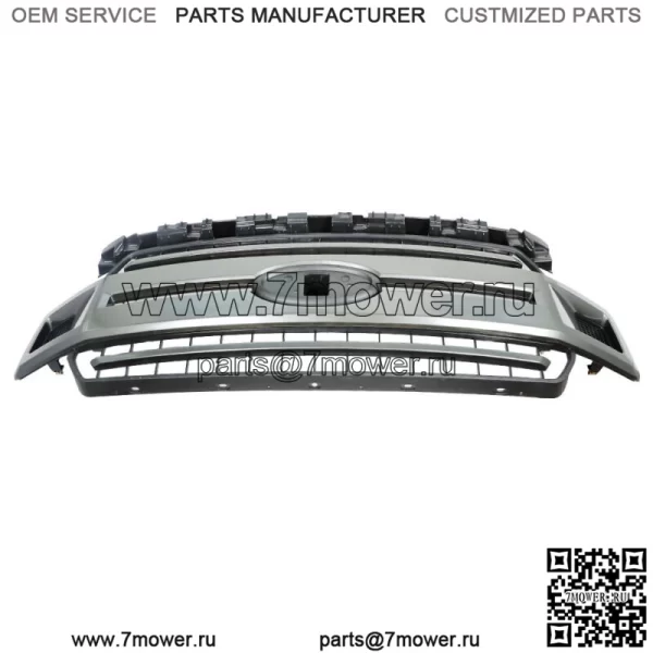 JL3Z-8200-FCPTM Передняя верхняя решетка капота, серая для Ford F-150 XLT XL 2018-2020 - Image 2
