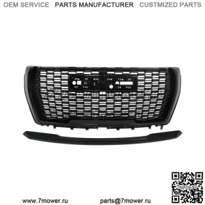 Для 21-23 GMC Yukon/Yukon XL Denali передняя решетка и молдинг капота глянцевый черный гриль