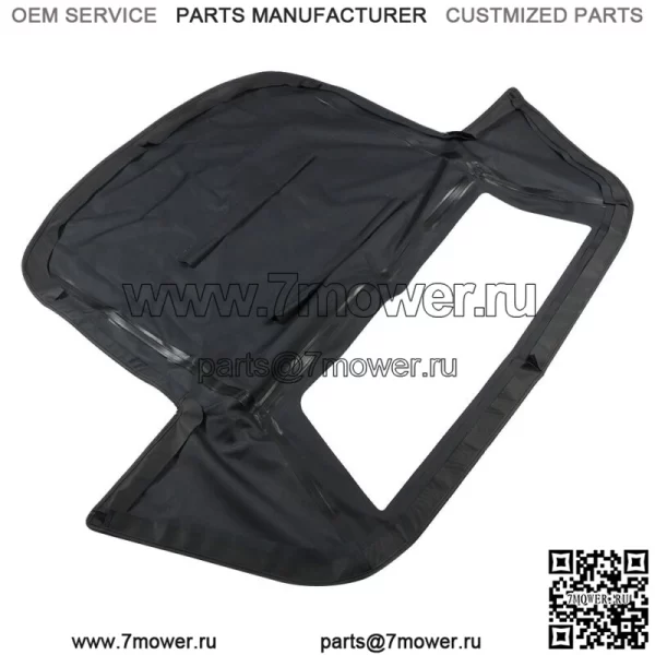 Кабриолет с мягким верхом и пластиковым окном для Chevy Corvette Black 1986-1993 гг. - Image 3