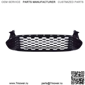 Для 2013 2014 2015 2016 Ford Fion глянцевая черная сотовая передняя решетка