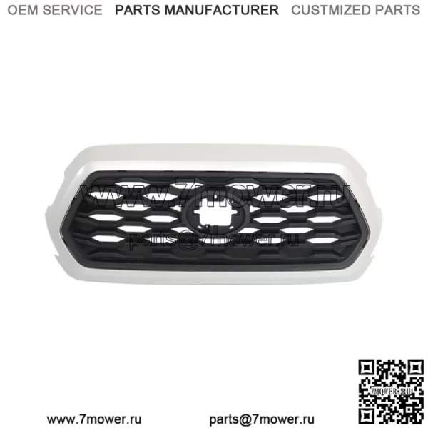 Передняя решетка в сборе для Toyota Tacoma Silver Shell Outer 53114-04250 2016-2022 гг. - Image 3