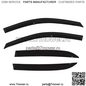 Оконный козырек для Honda Accord 4-дверный седан 2003-2007, дефлектор от дождя