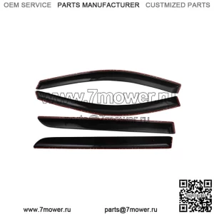 Оконные козырьки для Honda Odyssey 2005-2007 годов, защита от дождя, вентиляционные шторки, 4 шт., дымчатые
