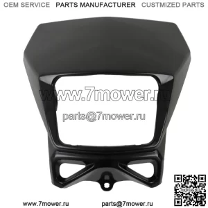 Маска-защита головного света, черная 2002-2023 гг. для SUZUKI DR-Z DRZ 400S SM DR 200 650