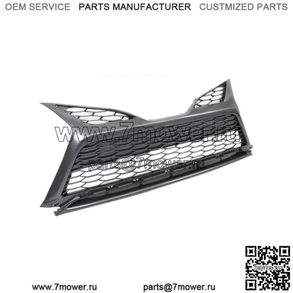 Передняя нижняя решетка радиатора для Toyota Camry SE XSE 2021-2022 гг., серая, без отверстия для радара