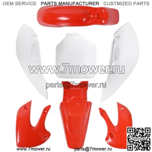 Пластиковый комплект обтекателя крыла для Kawasaki KLX110 2002-2009 DRZ 110 2003-2005