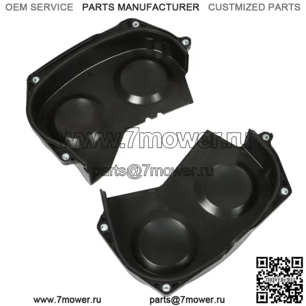 3 шт. верхняя нижняя крышка ремня ГРМ двигателя для Kia Sorento 635-137 2004-2006 гг. - Image 2