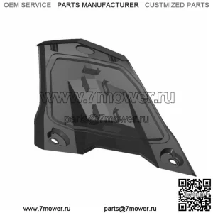 Центральный капот Polaris, белая молния, оригинальная деталь OEM 5454554-599 (для: Polaris)