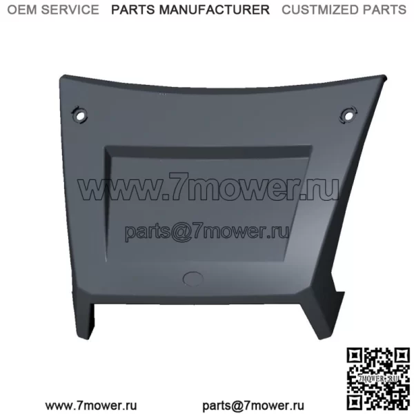 Центральный капот Polaris, Turbo Silver, оригинальная деталь OEM 5439755-402 (для: Polaris)