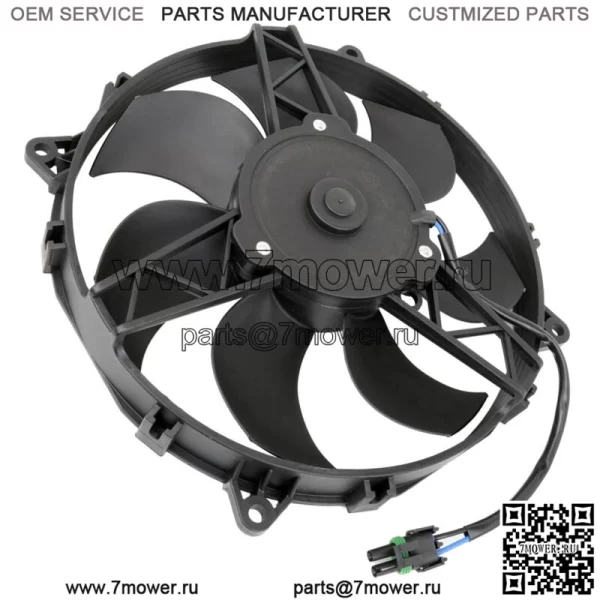Для Polaris Sportsman 800 EFI X2 760Cc 2007-2013 двигатель вентилятора охлаждения радиатора (для: Polaris Sportsman 800)