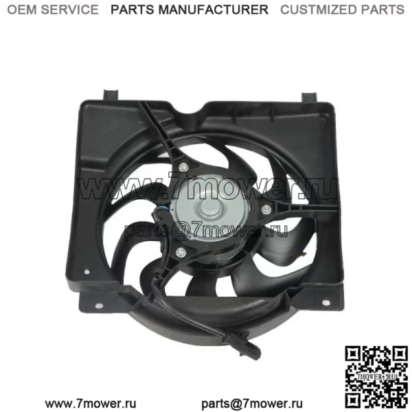 Вентилятор охлаждения радиатора в сборе 620560 на 1997-2000 2001 Jeep Cherokee L6 4.0L - Image 2