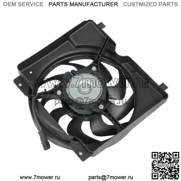 Вентилятор охлаждения радиатора в сборе 620560 на 1997-2000 2001 Jeep Cherokee L6 4.0L - Image 4