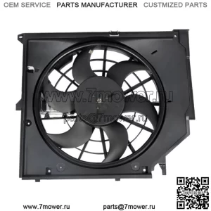 Для BMW E46 323i 325i 328i 330i (Ci) 323xi Вентилятор охлаждения радиатора двигателя в сборе