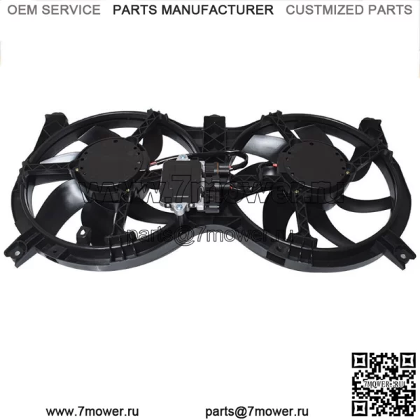 Двойной вентилятор радиатора и конденсатора для Nissan Pathfinder Infinity QX60 - Image 2