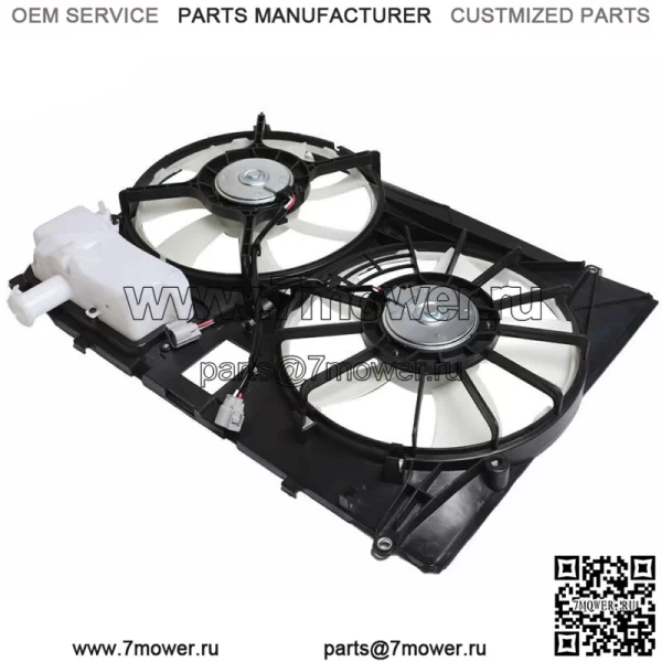 Для 2007-2008 Toyota Sienna Вентилятор охлаждения конденсатора радиатора в сборе TO3115158 - Image 3