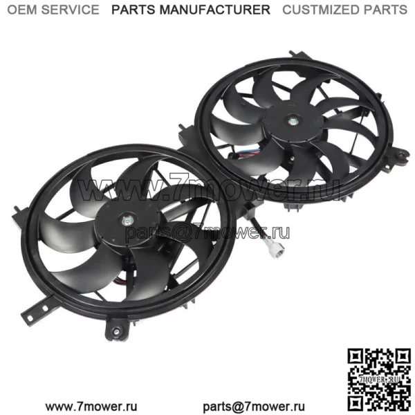 214816CB0A Вентилятор охлаждения радиатора в сборе на 2019-2021 2022 Nissan Altima 2.5L - Image 2
