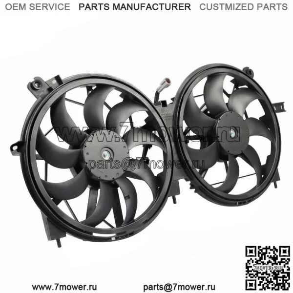 214816CB0A Вентилятор охлаждения радиатора в сборе на 2019-2021 2022 Nissan Altima 2.5L - Image 5