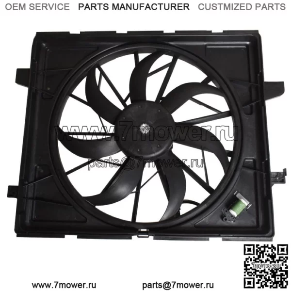 Вентилятор охлаждения радиатора на Jeep Grand Cherokee Dodge Durango 621-498 2014-2020 гг. - Image 2