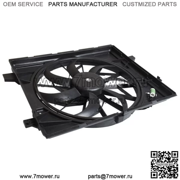 Вентилятор охлаждения радиатора на Jeep Grand Cherokee Dodge Durango 621-498 2014-2020 гг. - Image 3