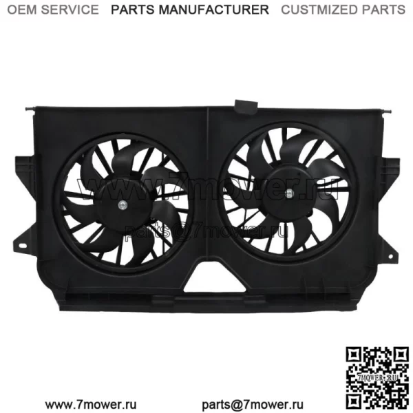 CH3115145 Двойной вентилятор охлаждения радиатора для Dodge Caravan Grand Caravan 2005-2007 годов - Image 2