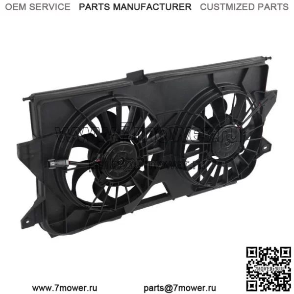 CH3115145 Двойной вентилятор охлаждения радиатора для Dodge Caravan Grand Caravan 2005-2007 годов - Image 4