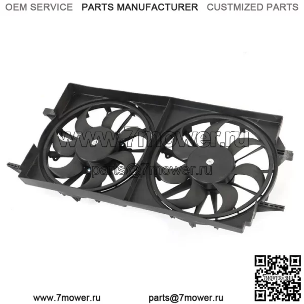 Вентилятор охлаждения радиатора для 99-05 Pontiac Grand Am 97-03 Chevy Malibu 99-04 Alero - Image 2