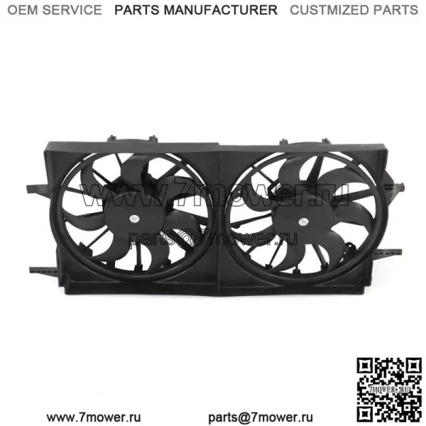 Вентилятор охлаждения радиатора для 99-05 Pontiac Grand Am 97-03 Chevy Malibu 99-04 Alero - Image 3