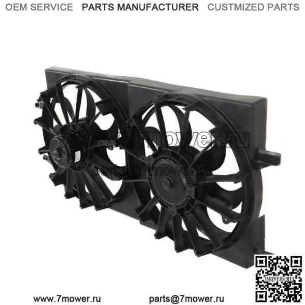 Вентилятор охлаждения радиатора для 99-05 Pontiac Grand Am 97-03 Chevy Malibu 99-04 Alero - Image 5