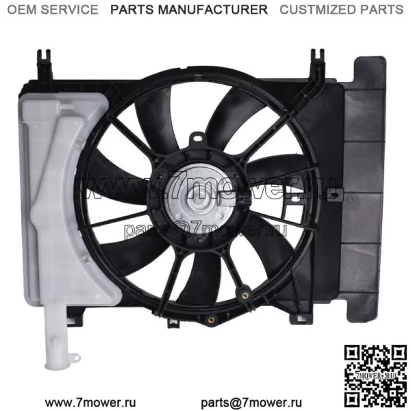 TO3115145Q Охлаждающий вентилятор конденсатора радиатора для Toyota Yaris 1.5L l4 2006-2015 годов - Image 2