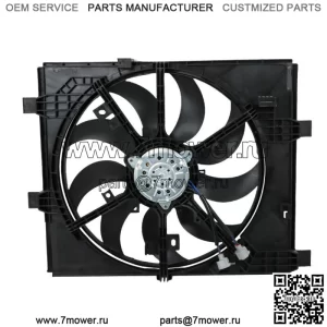 Вентилятор охлаждения двигателя в сборе 620452 на 2011 2012-2016 2017 Nissan Juke NI3115147