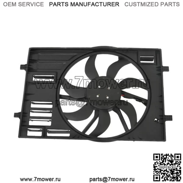 Вентилятор охлаждения радиатора в сборе 5Q0121203CL для VW Volkswagen Golf GTI Audi A3 - Image 3