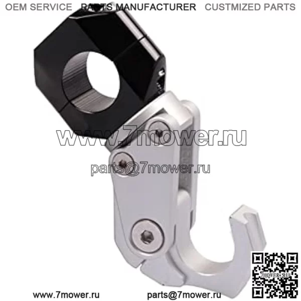 Подходит для X-ADV 750 XADV 750 XADV750 PCX160 PCX 160 Аксессуары Крючок для мотоциклетного шлема Крючок для сумки для багажа Подвесной держатель для переноски (Цвет: серебристый)