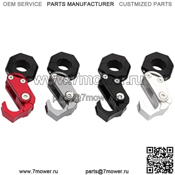 Подходит для X-ADV 750 XADV 750 XADV750 PCX160 PCX 160 Аксессуары Крючок для мотоциклетного шлема Крючок для сумки для багажа Подвесной держатель для переноски (Цвет: серебристый) - Image 3