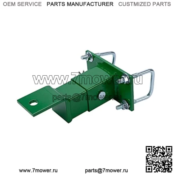Приемник сцепного устройства для газонокосилки Zero Turn, совместимый с John Deere Gas Z Trak 400 Series Ztrac и 200, 400, 600 Series и Z224 Z225 Z245 Z445 Z425 Z465 и Z910 Z920 Z925 Z930 Z950 Z960 Z970
