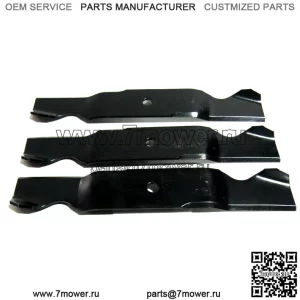 3 ЛЕЗВИЯ XHT ДЛЯ MTD CUB CADET 759-3820 759-3857 742-3013-0637 54" CUT 3" WI