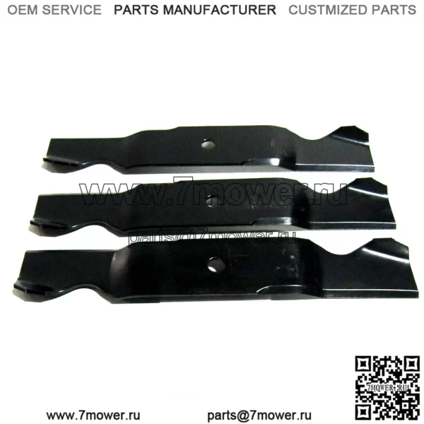 3 ЛЕЗВИЯ XHT ДЛЯ MTD CUB CADET 759-3820 759-3857 742-3013-0637 54" CUT 3" WI