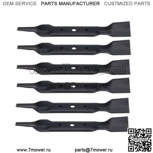 6 ЛЕЗВИЙ ДЛЯ КОСИЛКИ JOHN DEERE 48 CUT L120 L130 GX20250 GY20568 91-108 330-619