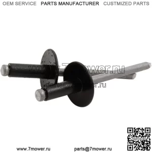 ЗАКЛЕПКИ ДЛЯ СНЕЖНЫХ КЛАПАНОВ YAMAHA SIDEWINDER VIPER ЧЕРНЫЕ, 6 ПАКЕТОВ 8JP-RA524-00-00