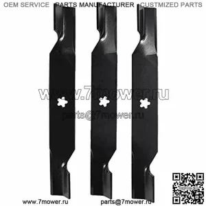 3 комплекта лезвий для газонокосилки с декой 54 дюйма Poulan Pro Craftsman Z254 Zero Turn