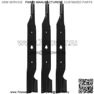 532187256 Лезвие косилки с высоким подъемом 54" MZ RZ YTH 5424 LGT 2654 Z 254 3PK