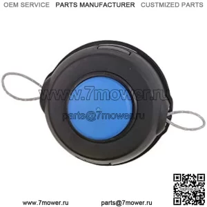 Головка триммера Husqvarna T25 Tap Advance String, насадки для пожирателей сорняков для триммеров Husqvarna с прямым и изогнутым валом серии 100-200, предварительно намотанная триммерной леской 0,095 дюйма, черная