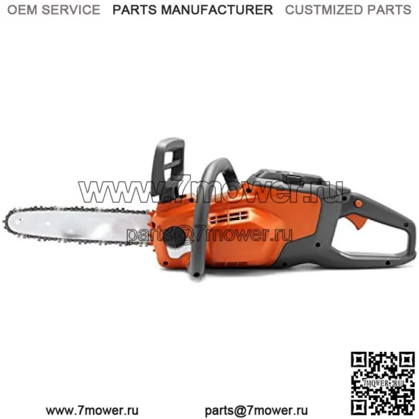 Аккумуляторные электрические бензопилы Husqvarna 120i, оранжевый/серый - Image 2