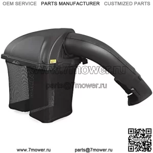 19A30034000 Двойной упаковщик для тракторов Husqvarna, производимых на открытом воздухе, с боковыми разгрузочными деками 42 и 46 дюймов, черный