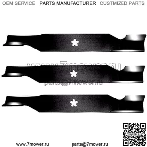 (Новинка) 3 шт. лезвия Hi-Lift совместимы с Husqvarna 594892901 MZ RZ YTH 5424 LGT 2654 54-дюймовая дека подходит для LGT2554, RZ54i, GTH24V54, Z254 + бесплатная электронная книга для вашей газонокосилки